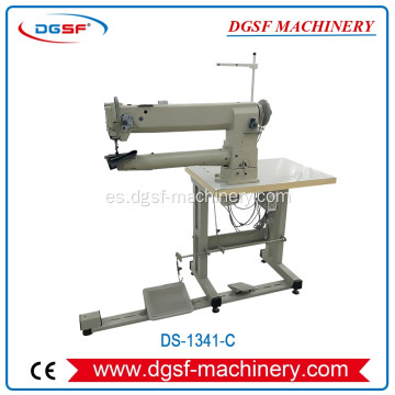Máquina de coser industrial de alimentación de la cama de cilindro de brazo largo DS-1341-C